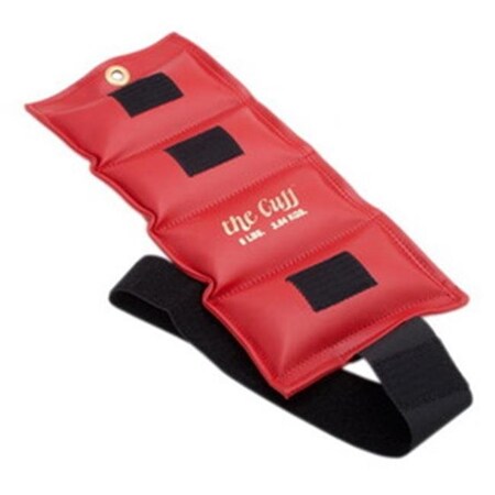 Fabrication Enterprises Fabrication Enterprises 10-2513 Deluxe Cuff Weight - 8 lbs; Red 224169